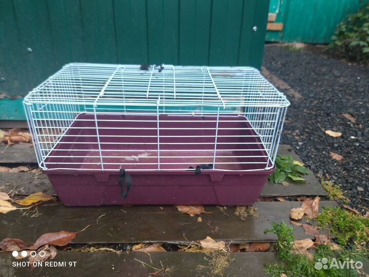 Клетка для грызунов большая Выс 30,дл 58,шир 32