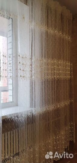 Тюль готовая новая