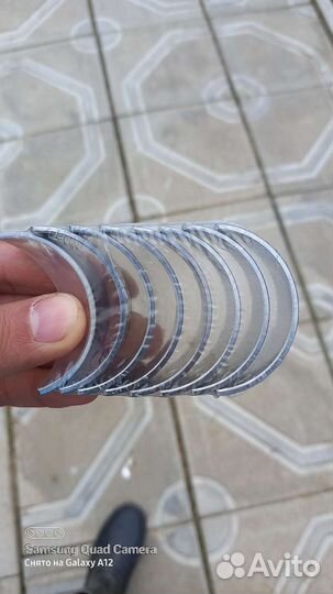 Вкладыши шатунные Рено