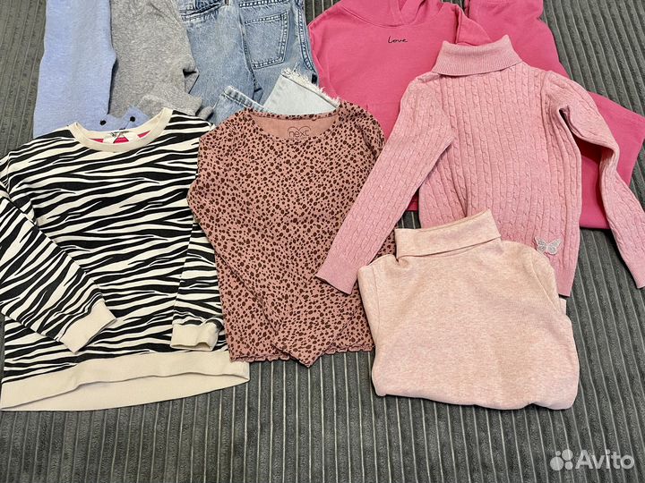 Бронь Вещи пакетом для девочки 122-128