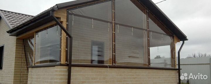 Мягкие окна-пвх для беседок и веранд