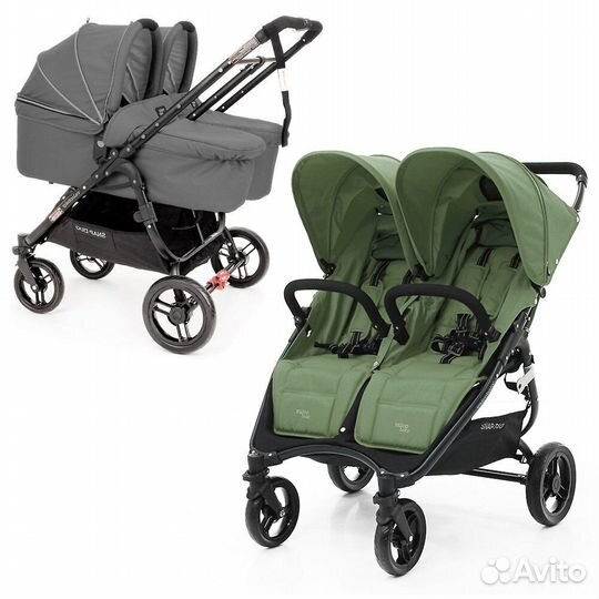 Коляска для двойни 2в1 Valco Baby Snap Duo