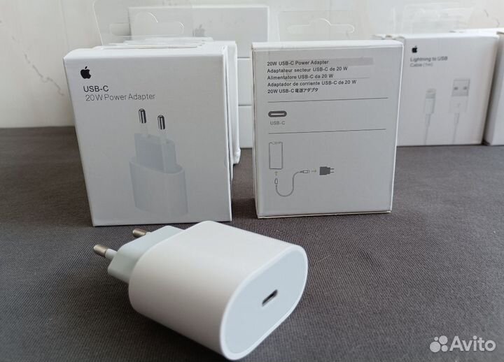 Блок Адаптер 20W USB-C Apple для iPhone