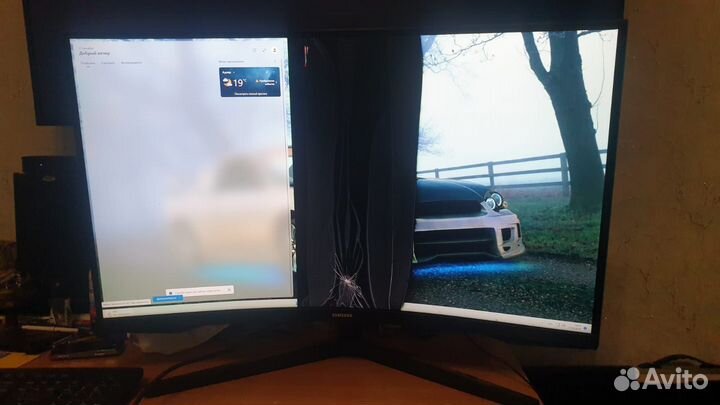 Samsung Odyssey G5 C32G55tqwi (Разбит экран)