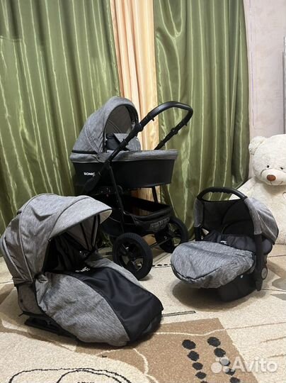 Коляска 3 в 1 sonic