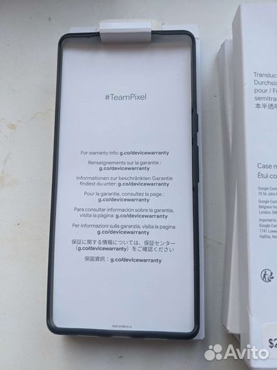 Чехол Pixel 6 pro case пиксель 6 про ориг