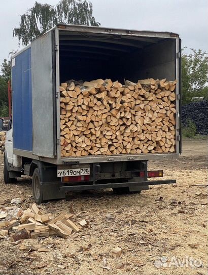 Дрова березовые колотые