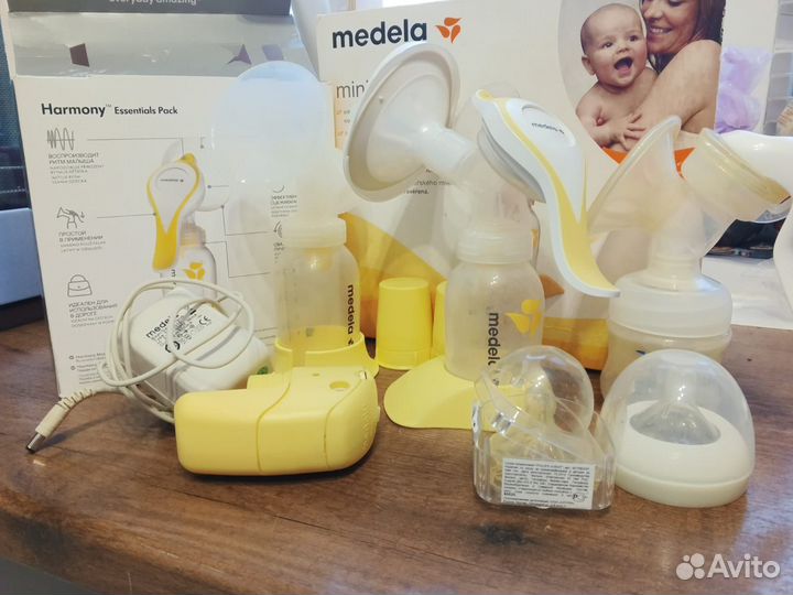 Молокоотсос medela ручной и электрический