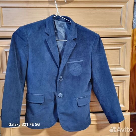 Пиджак детский 128-134 на мальчика