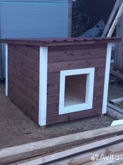Будка для собак. утеплённые