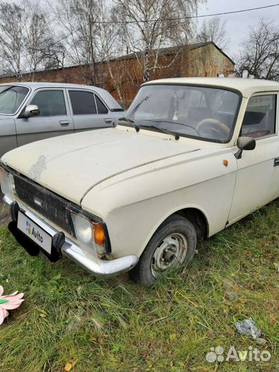 Москвич 412 1.5 МТ, 1989, битый, 70 000 км