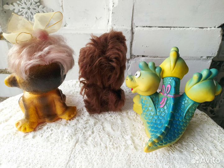 Резиновые игрушки СССР