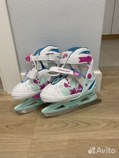Коньки детские раздвижные 26-31