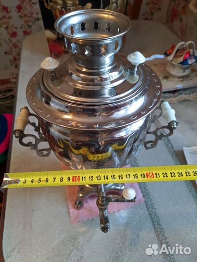 В доставке Самовар тульский электрический 3 л