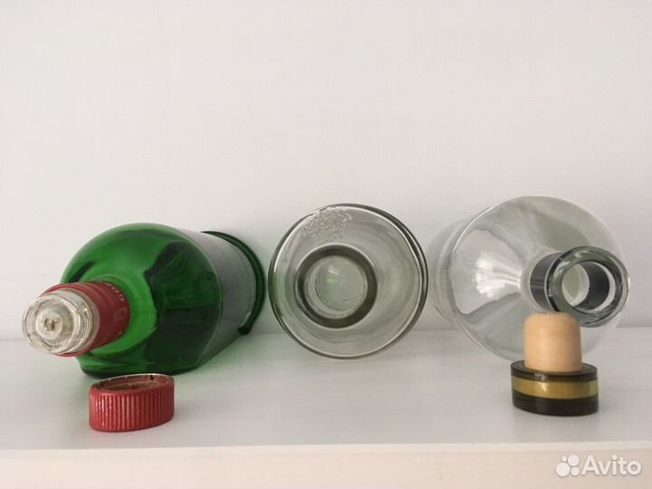 Бутылки пустые стекло (граппа, ликеры)