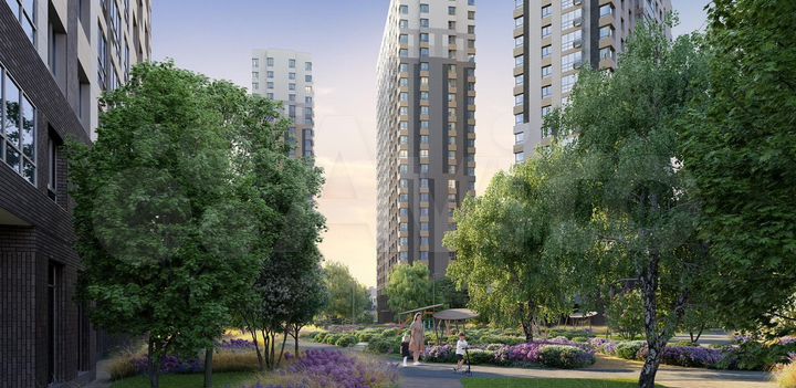 3-к. квартира, 64,9 м², 17/24 эт.