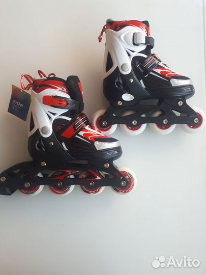 Роликовые коньки детские раздвижные