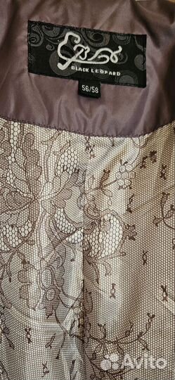 Куртка весенняя осенняя женская 56 58