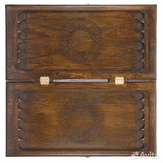 Нарды и шашки резные Астхик 50 х 50 см бук Армения 62525