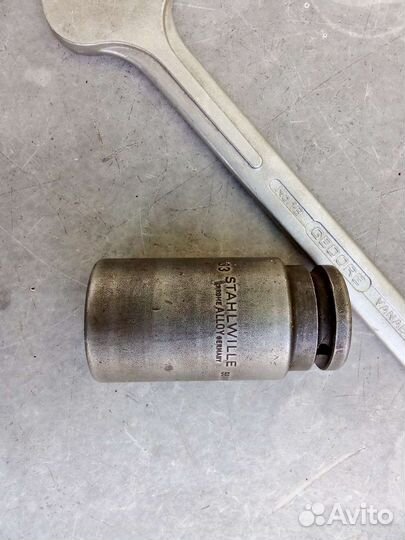 Ключ комбинированный,ударная головка gedore,stahl