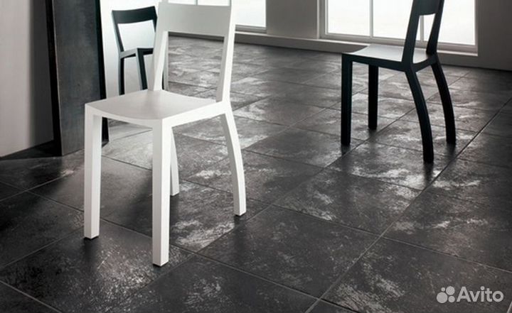 Плитка напольная Exagres Metalica 326 Basalt