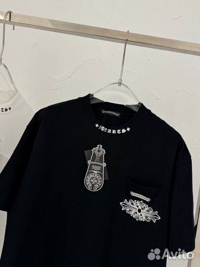 Chrome hearts футболка унисекс (хит 2024)