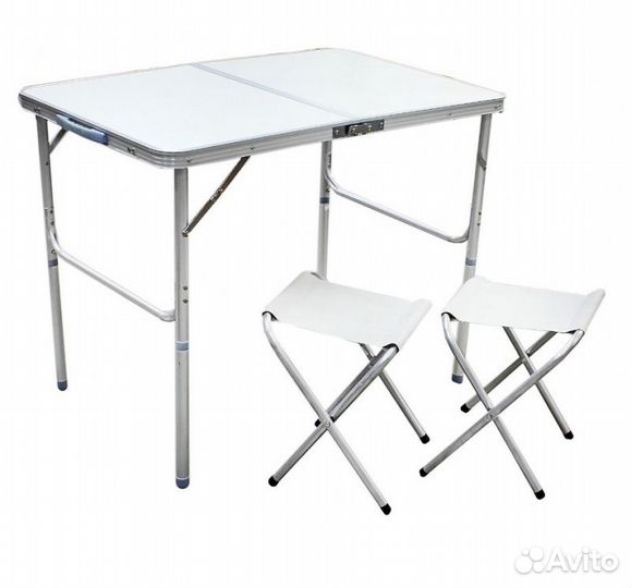 Стол складной туристический 2 стула