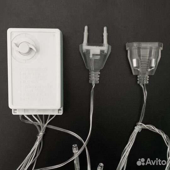 Гирлянда занавес / штора новогодняя