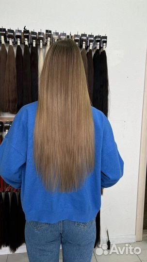 Наращивание волос, загущение волос