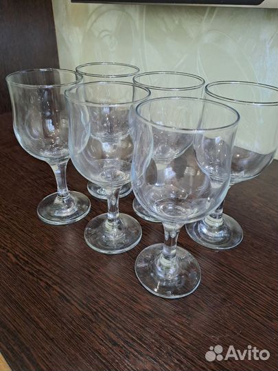 Фужеры стекло