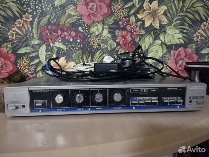 Усилитель Вега (советский) + микшер