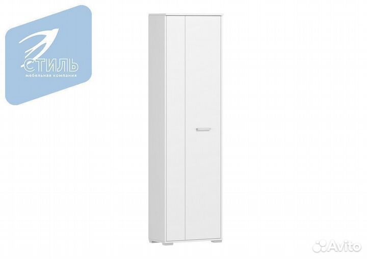 Домино А Шкаф 2-х створчатый Белый