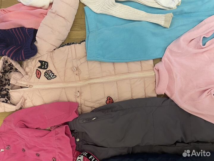 Пакет вещей для девочки 98-110