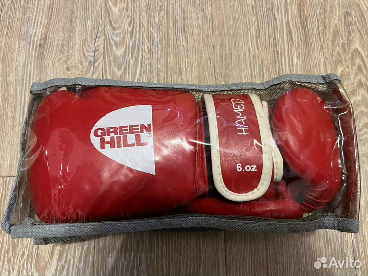 Боксерские перчатки детские Green Hill 6 oz