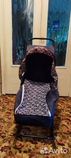 Коляска санки