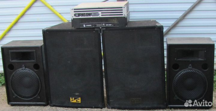 Колонки FA+MC 2000W 4шт 12-15