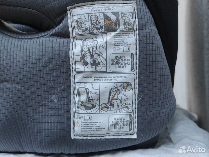 Детское автокресло 15 до 36 кг