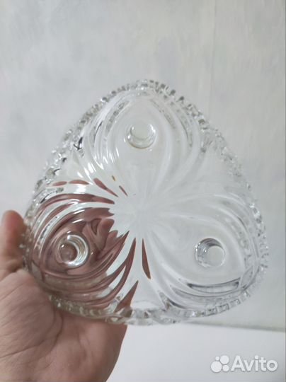 Салатник СССР хрусталь
