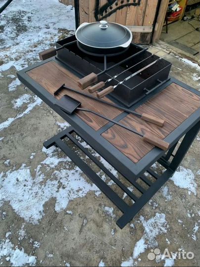 Мангалы в стиле лофт