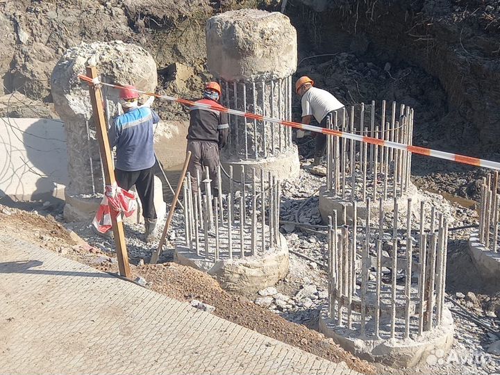 Аренда компрессора с отбойными молотками