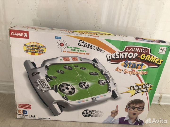 Настольные игры Аэрофутбол со светом и звуком