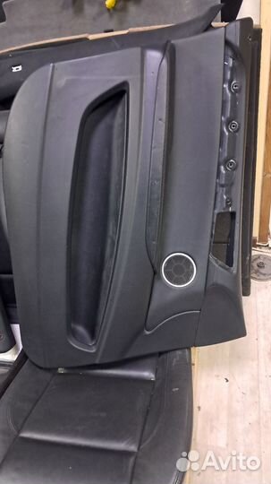 Кожаные обшивки дверей бмв х6е71
