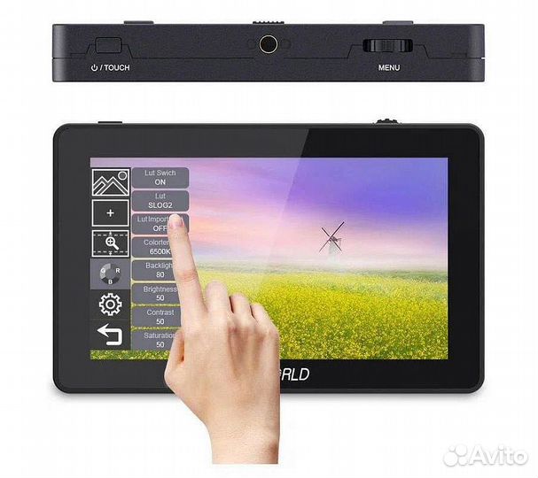 Накамерный монитор Feelworld F6 Plus V2 3D LUT Tou
