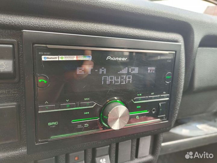 Автомагнитола процессорная Pioneer mvh-s610bt