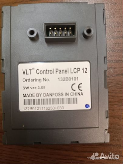 Панель управления Danfoss LCP 12 с потенциометром