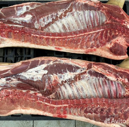 Мясо свинина полутуши. Доставка на дом