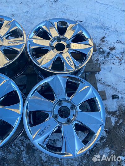 Литье 17 (4*114,3) Хром