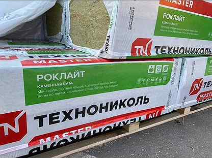 Утеплитель Технониколь роклайт Стандарт 100х600х12