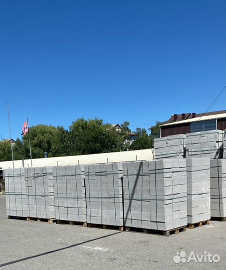 Пеплоблок М35 390х190х190