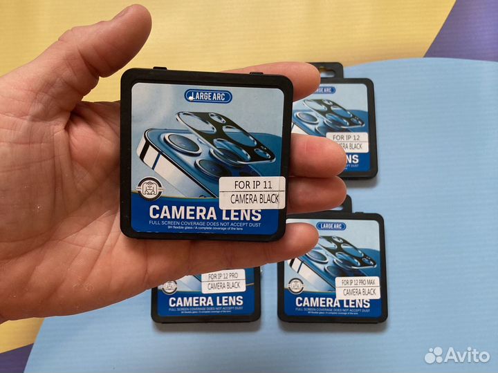 Защитное стекло на камеру iPhone 11 / 12